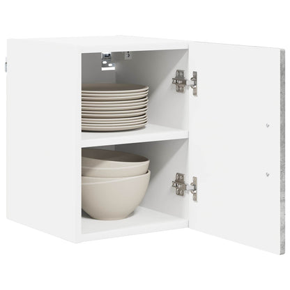 Wall Cabinet LUCCA 2 pcs Concrete Grey 30 x 31 x 40 cm