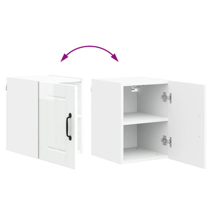 Wall Cabinet LUCCA High Gloss White 30 x 31 x 40 cm