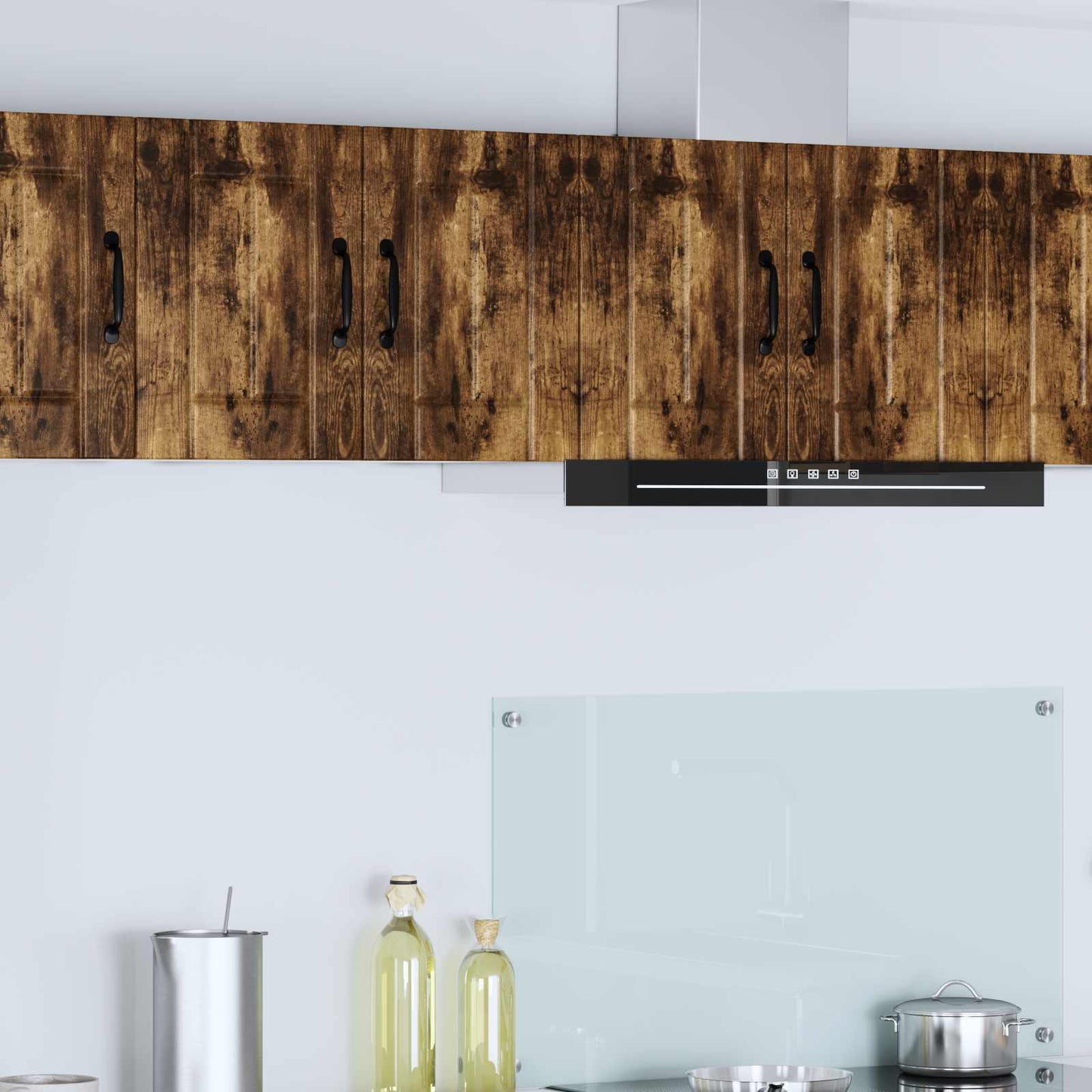 Wall Cabinet LUCCA Smoked Oak 30 x 31 x 40 cm Engineered Wood