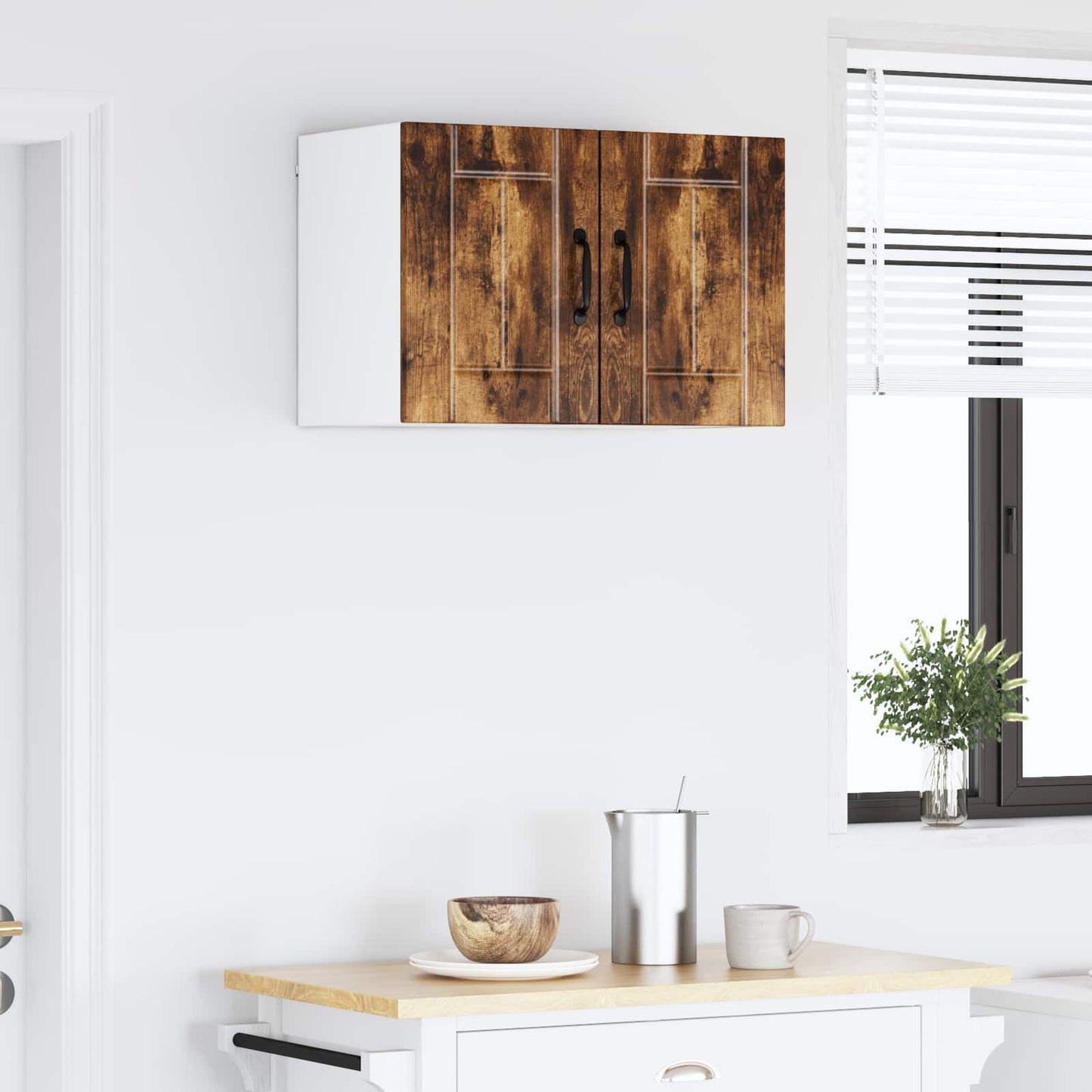 Wall Cabinet LUCCA 2 pcs Smoked Oak 30 x 31 x 40 cm