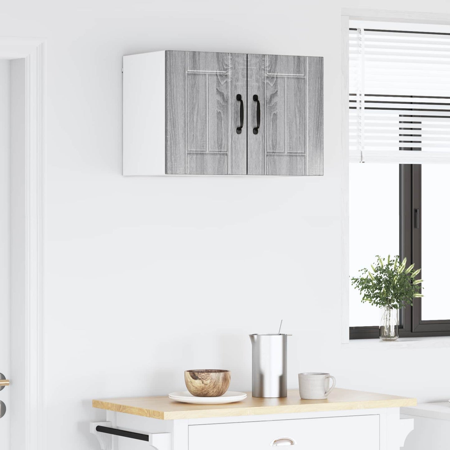 Wall Cabinet LUCCA 2 pcs Grey Sonoma 30 x 31 x 40 cm