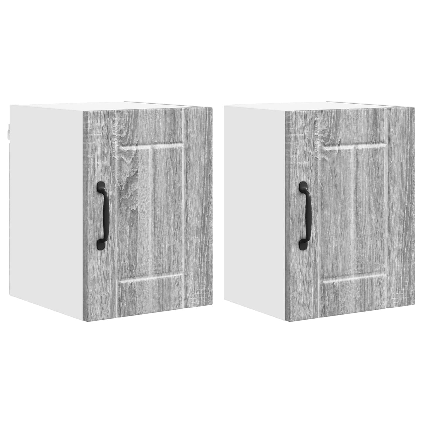 Wall Cabinet LUCCA 2 pcs Grey Sonoma 30 x 31 x 40 cm