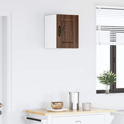 Wall Cabinet LUCCA Brown Oak 30 x 31 x 40 cm Engineered Wood