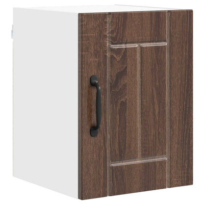 Wall Cabinet LUCCA Brown Oak 30 x 31 x 40 cm Engineered Wood