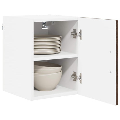Wall Cabinet LUCCA Brown Oak 30 x 31 x 40 cm Engineered Wood