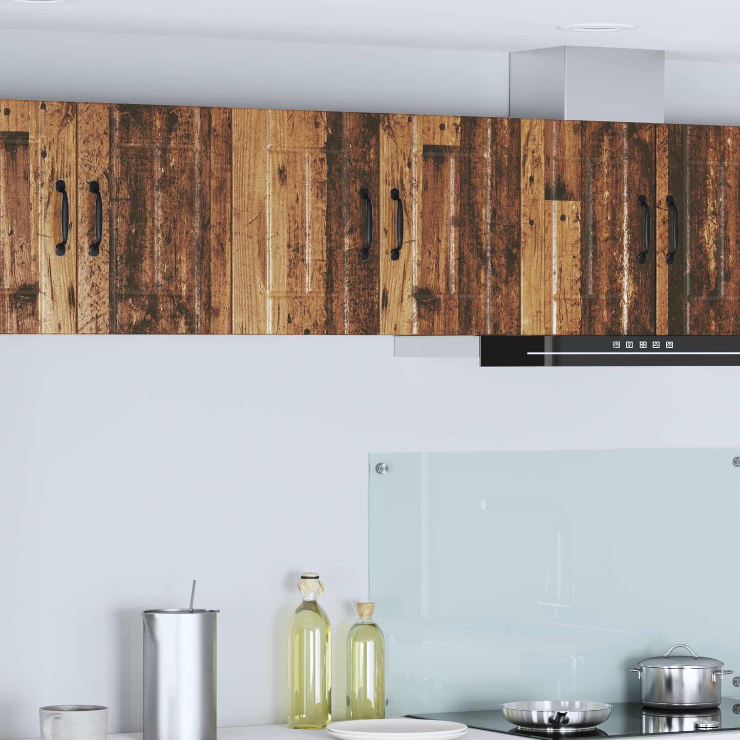 Wall Cabinet LUCCA 2 pcs Old Wood 30 x 31 x 40 cm