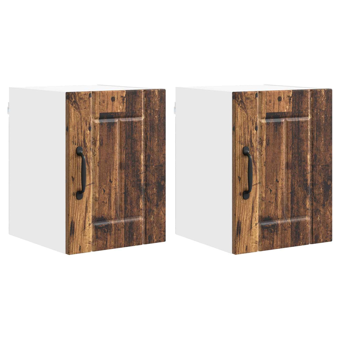 Wall Cabinet LUCCA 2 pcs Old Wood 30 x 31 x 40 cm