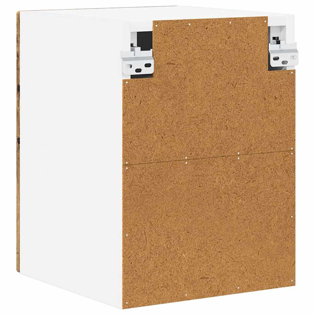 Wall Cabinet LUCCA 2 pcs Old Wood 30 x 31 x 40 cm