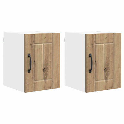 Wall Cabinet LUCCA 2 pcs Artisan Oak 30 x 31 x 40 cm