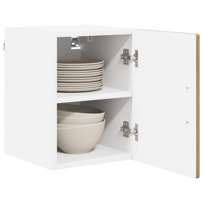 Wall Cabinet LUCCA 2 pcs Artisan Oak Engineered Wood