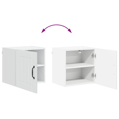 Wall Cabinet LUCCA White 40 x 31 x 40 cm Engineered Wood