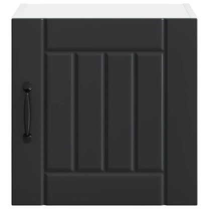 Wall Cabinet LUCCA Black 40 x 31 x 40 cm Engineered Wood