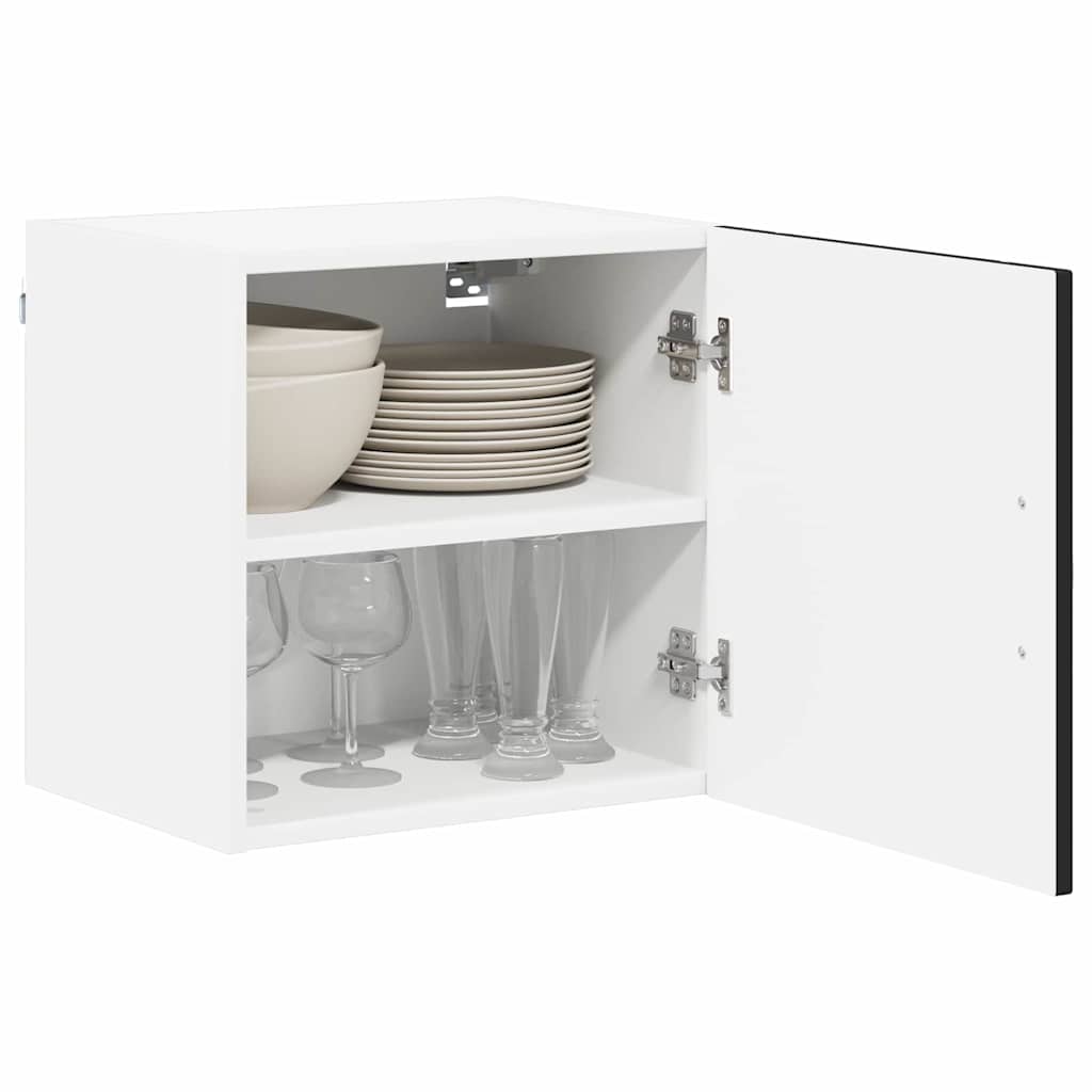 Wall Cabinet LUCCA Black 40 x 31 x 40 cm Engineered Wood
