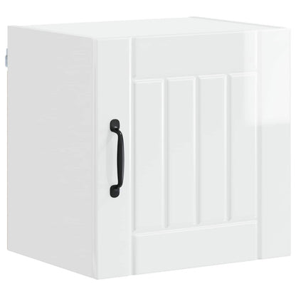 Wall Cabinet LUCCA High Gloss White 40 x 31 x 40 cm