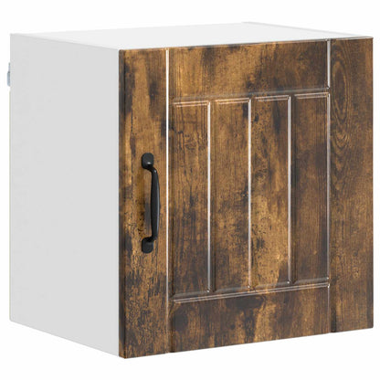 Wall Cabinet LUCCA Smoked Oak 40 x 31 x 40 cm Engineered Wood
