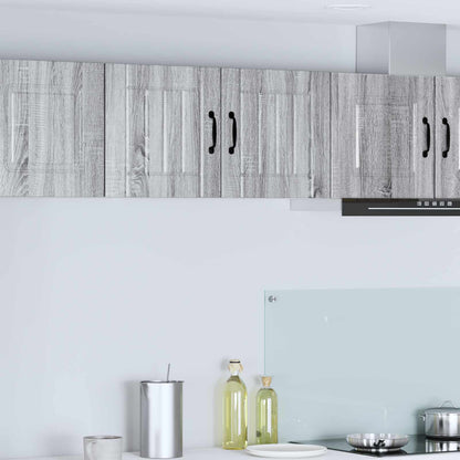 Wall Cabinet LUCCA 2 pcs Grey Sonoma 40 x 31 x 40 cm