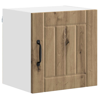 Wall Cabinet LUCCA 2 pcs Artisan Oak Engineered Wood