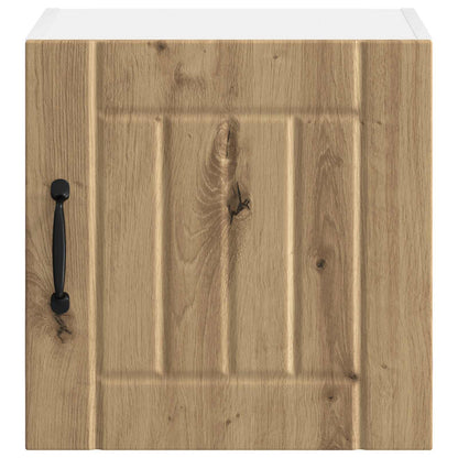 Wall Cabinet LUCCA 2 pcs Artisan Oak Engineered Wood