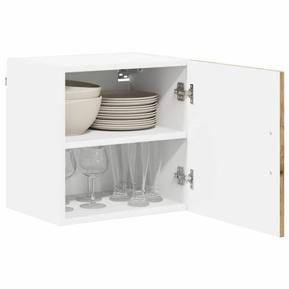Wall Cabinet LUCCA 2 pcs Artisan Oak Engineered Wood