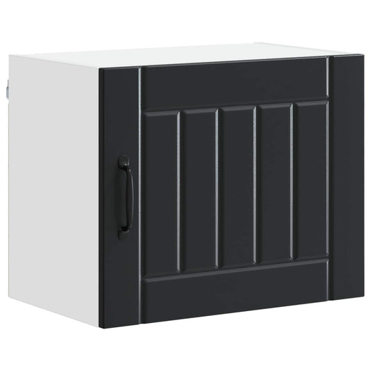 Wall Cabinet LUCCA Black 50 x 31 x 40 cm Engineered Wood