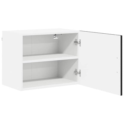 Wall Cabinet LUCCA Black 50 x 31 x 40 cm Engineered Wood