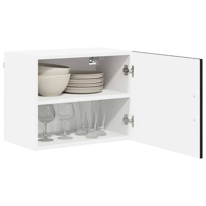 Wall Cabinet LUCCA 2 pcs Black 50 x 31 x 40 cm Engineered Wood
