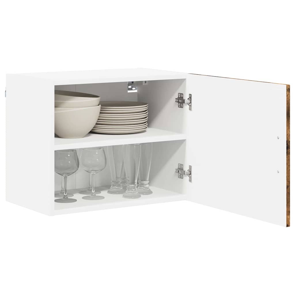 Wall Cabinet LUCCA Smoked Oak 50 x 31 x 40 cm Engineered Wood