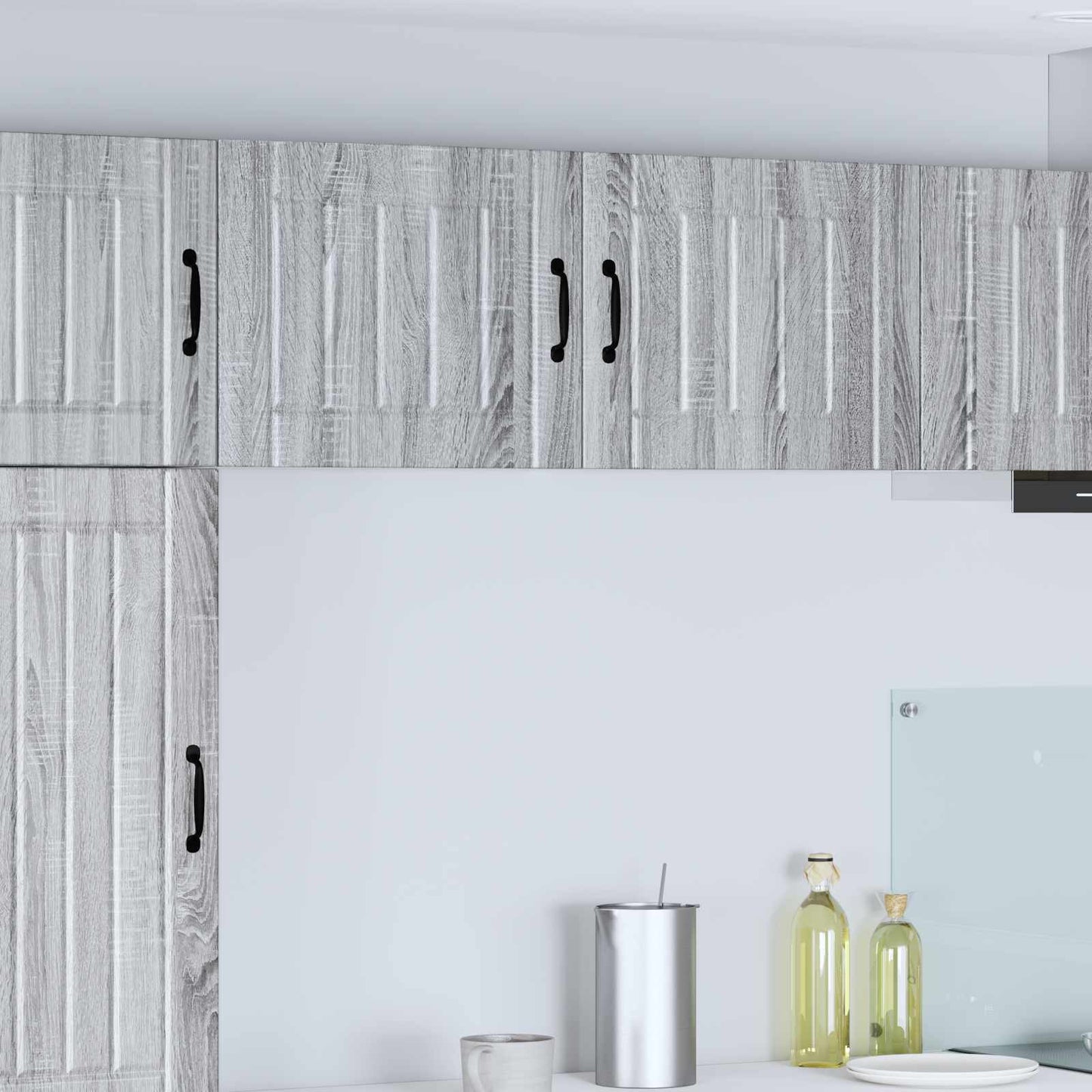 Wall Cabinet LUCCA 2 pcs Grey Sonoma 50 x 31 x 40 cm