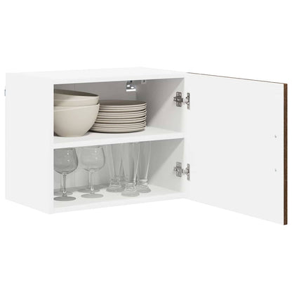Wall Cabinet LUCCA 2 pcs Brown Oak 50 x 31 x 40 cm