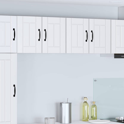 Wall Cabinet LUCCA 2 pcs White 60 x 31 x 40 cm Engineered Wood