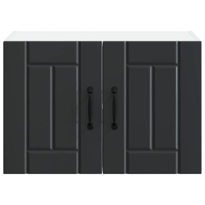 Wall Cabinet LUCCA 2 pcs Black 60 x 31 x 40 cm Engineered Wood