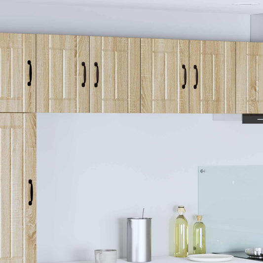 Wall Cabinet LUCCA 2 pcs Sonoma Oak Engineered Wood