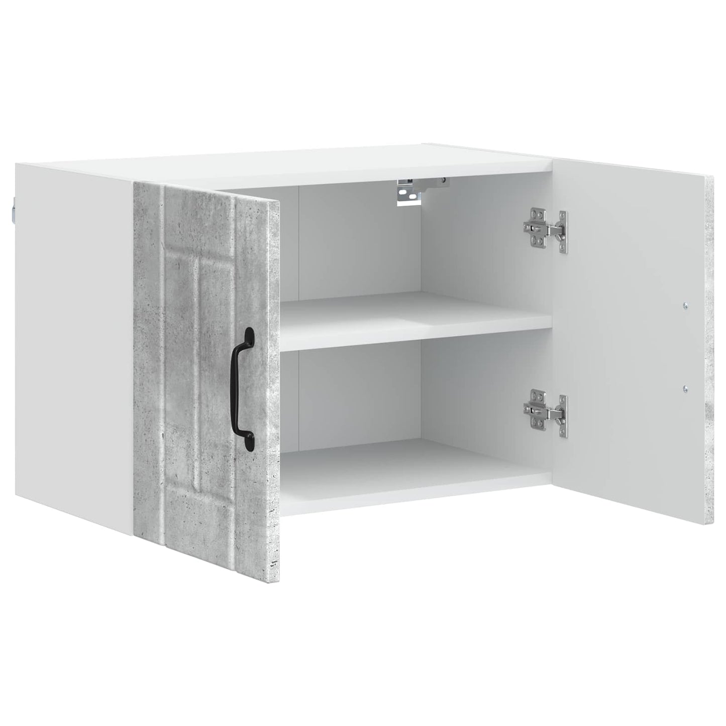 Wall Cabinet LUCCA 2 pcs Concrete Grey 60 x 31 x 40 cm