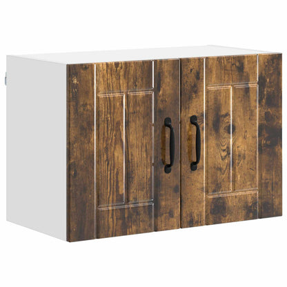 Wall Cabinet LUCCA 2 pcs Smoked Oak 60 x 31 x 40 cm