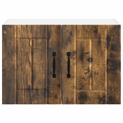Wall Cabinet LUCCA 2 pcs Smoked Oak 60 x 31 x 40 cm