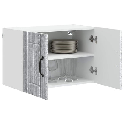 Wall Cabinet LUCCA Grey Sonoma 60 x 31 x 40 cm Engineered Wood