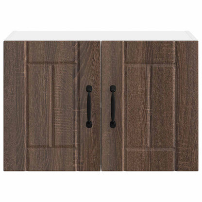Wall Cabinet LUCCA Brown Oak 60 x 31 x 40 cm Engineered Wood