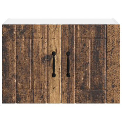Wall Cabinet LUCCA 2 pcs Old Wood 60 x 31 x 40 cm