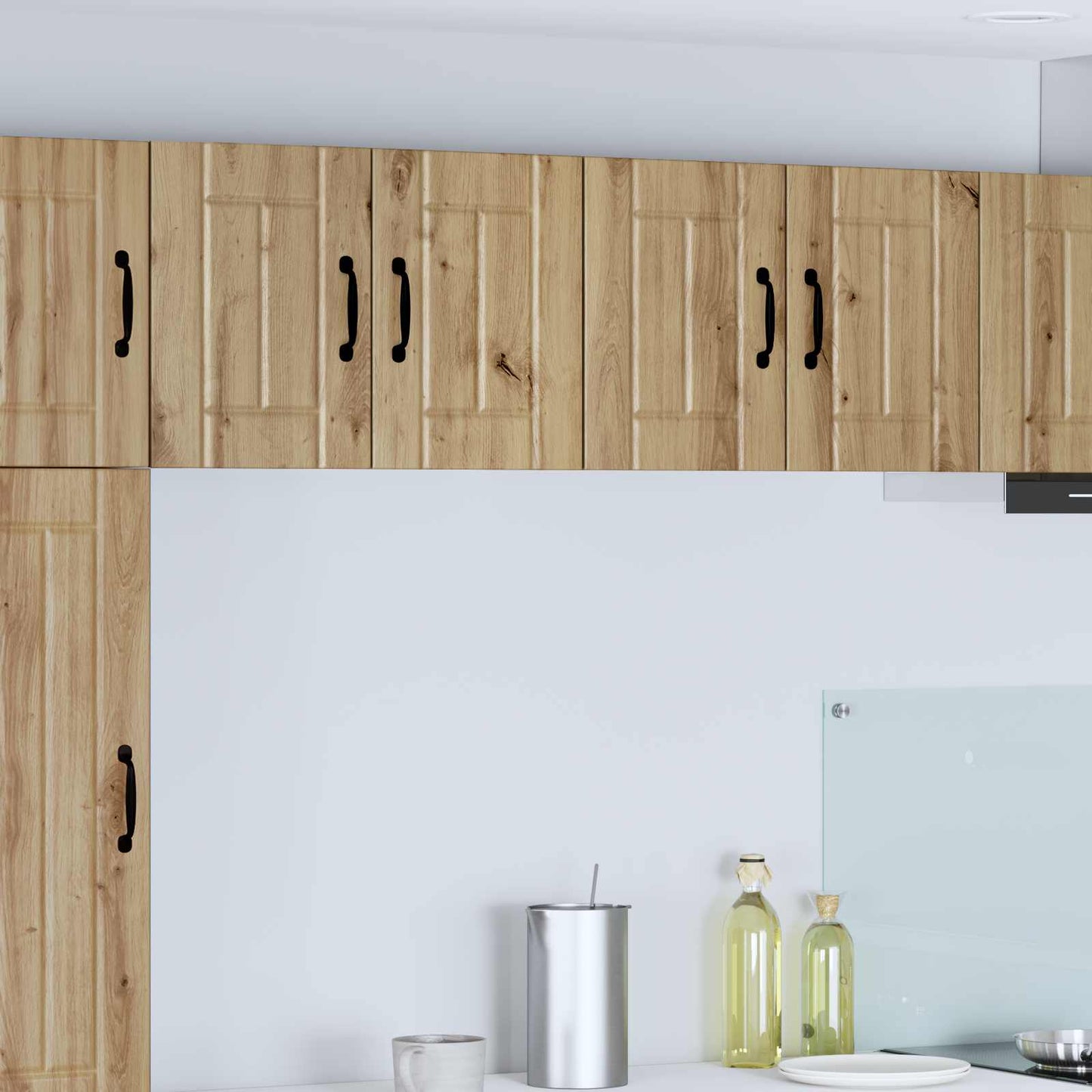 Wall Cabinet LUCCA 2 pcs Artisan Oak 60 x 31 x 40 cm