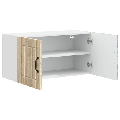 Wall Cabinet LUCCA Sonoma Oak 80 x 31 x 40 cm Engineered Wood