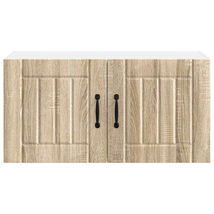Wall Cabinet LUCCA Sonoma Oak 80 x 31 x 40 cm Engineered Wood