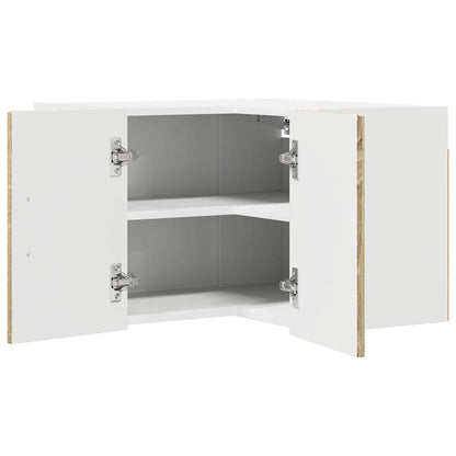 Wall Corner Cabinet LUCCA Sonoma Oak 57 x 57 x 40 cm