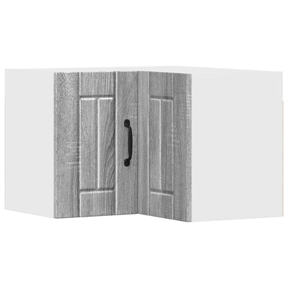 Wall Corner Cabinet LUCCA Grey Sonoma 57 x 57 x 40 cm