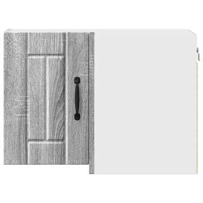 Wall Corner Cabinet LUCCA Grey Sonoma 57 x 57 x 40 cm
