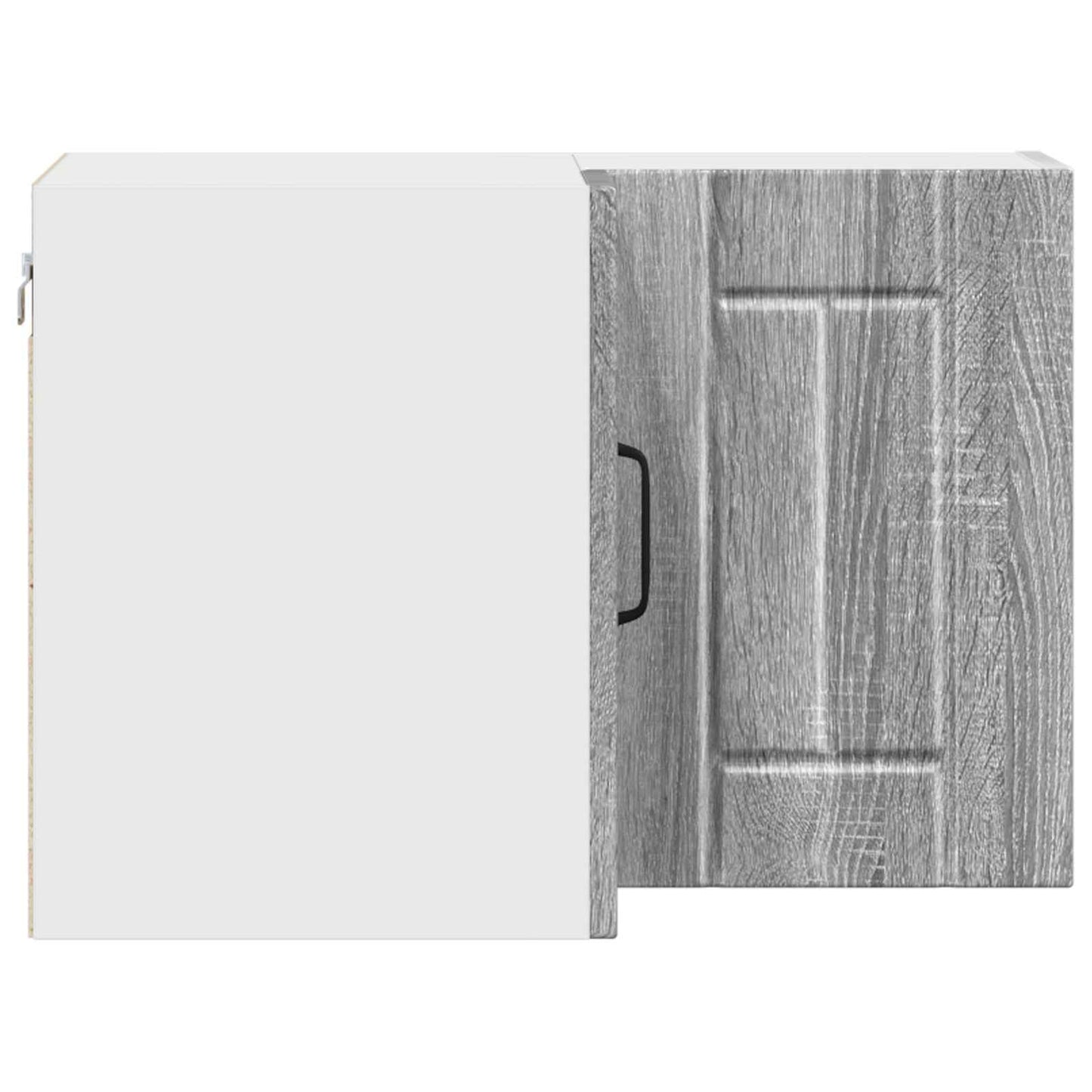 Wall Corner Cabinet LUCCA Grey Sonoma 57 x 57 x 40 cm