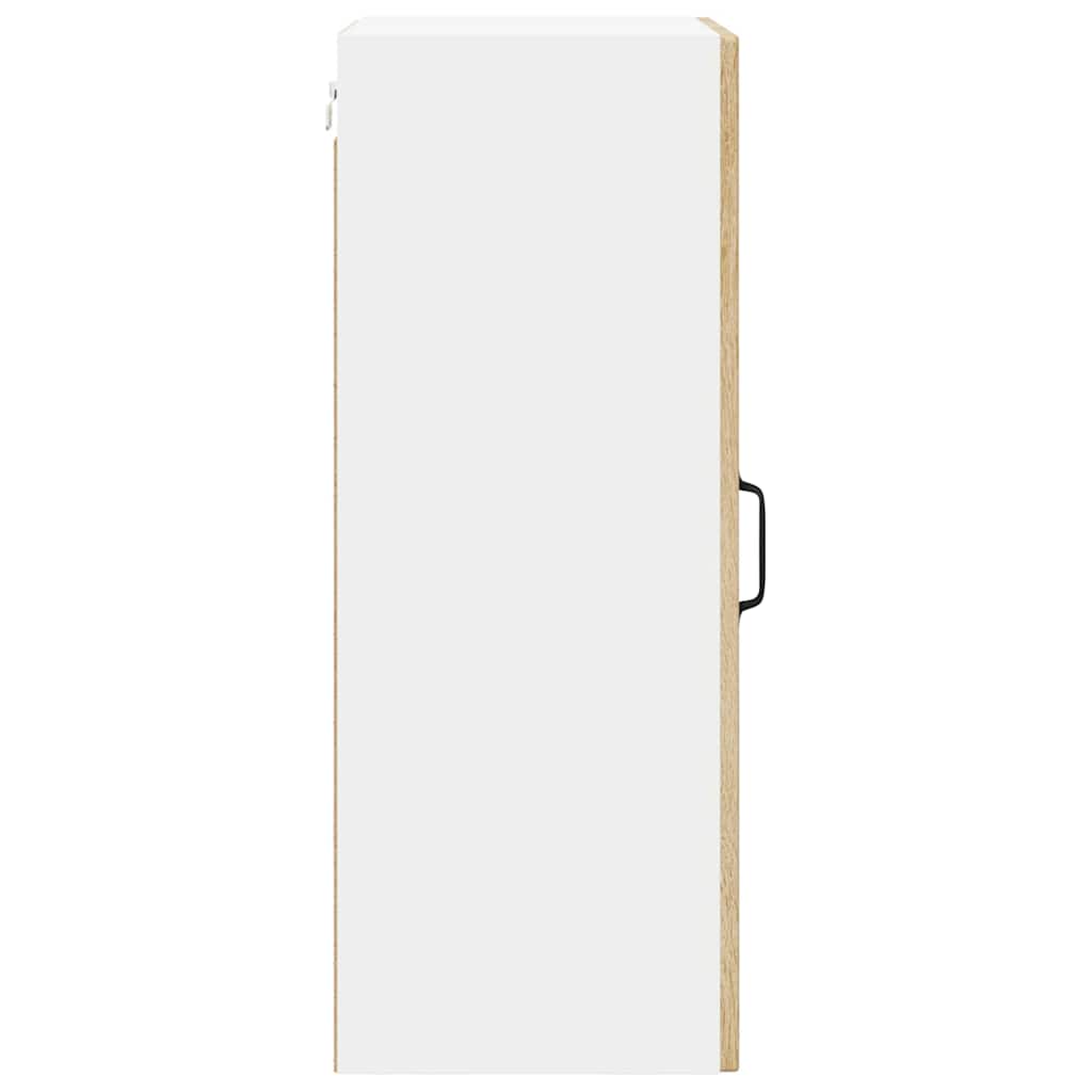 Wall Glass Cabinet LUCCA Sonoma Oak 40 x 31 x 80 cm