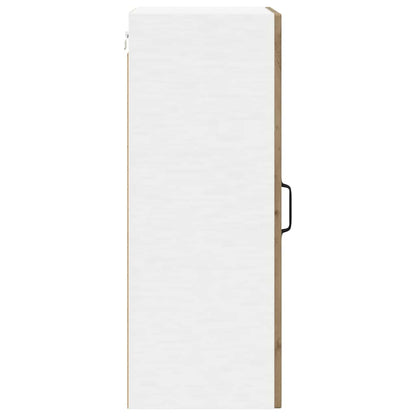 Wall Glass Cabinet LUCCA Artisan Oak 40 x 31 x 80 cm
