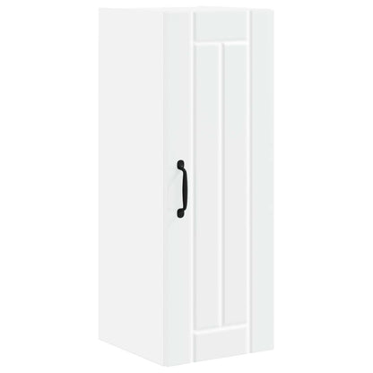Wall Cabinet LUCCA White 30 x 31 x 80 cm Engineered Wood