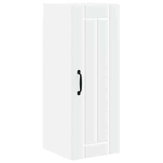 Wall Cabinet LUCCA White 30 x 31 x 80 cm Engineered Wood