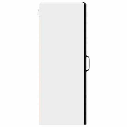 Wall Cabinet LUCCA 2 pcs Black 30 x 31 x 80 cm Engineered Wood